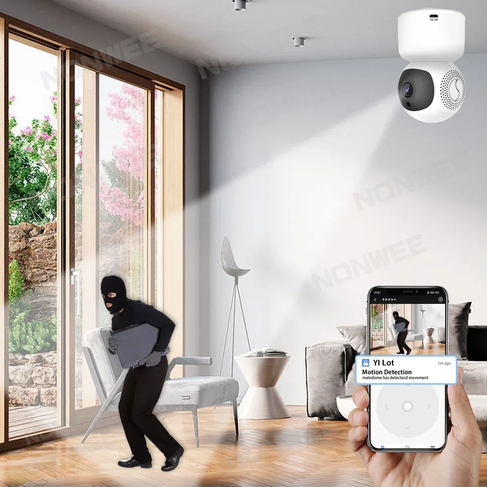 2.4G/5G  ȣ  ī޶,  Ȩ ī޶,  Ͽ콺 1080P ǳ ̺ , Al ڵ 