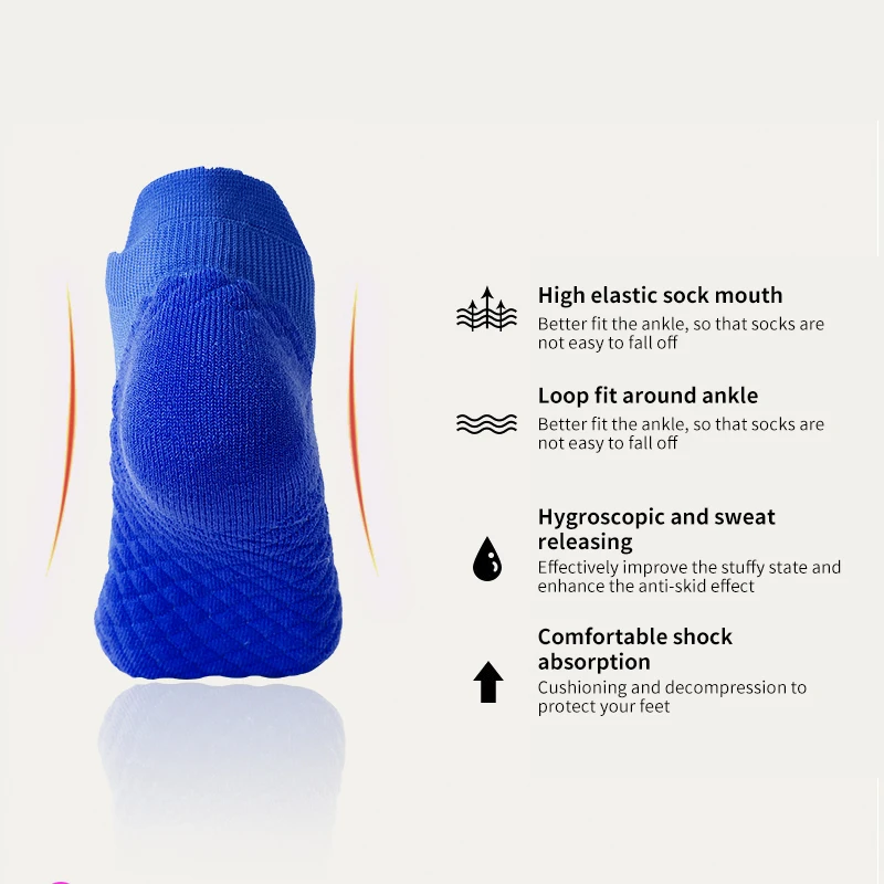 X-TIGER Cycling Socks Unisex Sport Socks Men Outdoor Non Slip Bicycle Sports Football Road Bike Running Basketball