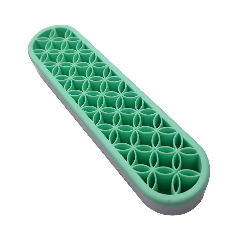 Storage Case Silicone Organizer Drying Shelf For Makeup Brush Shelf