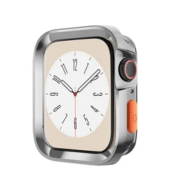 Durable Soft TPU Shockproof Bumper Cover - Ultra 49mm (Electroplated silver)