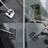 Car Cleaning Brush for Front Windshield Telescopic Defogging Cleaner Metal Handle Dust Remover Tool Household Microfiber Wiper 2
