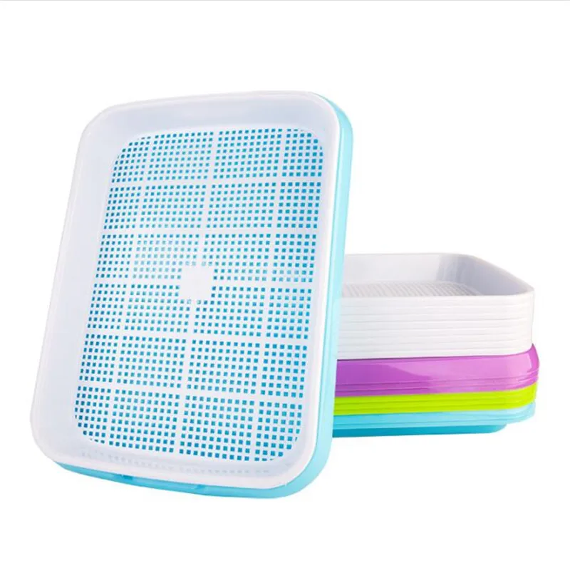 Plastic Hydroponic Planting Tray, Household Pea Seedling Planting Tray, Bean Sprouts Sprouting Pot, Gardening Supplies