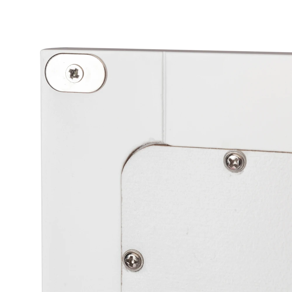 Double Door Mirror Indoor Bathroom Wall Mounted Cabinet Shelf White 5