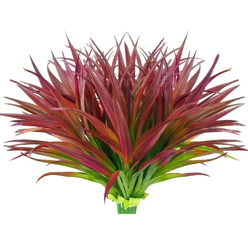4pcs All-Season Durable Decorative Grass