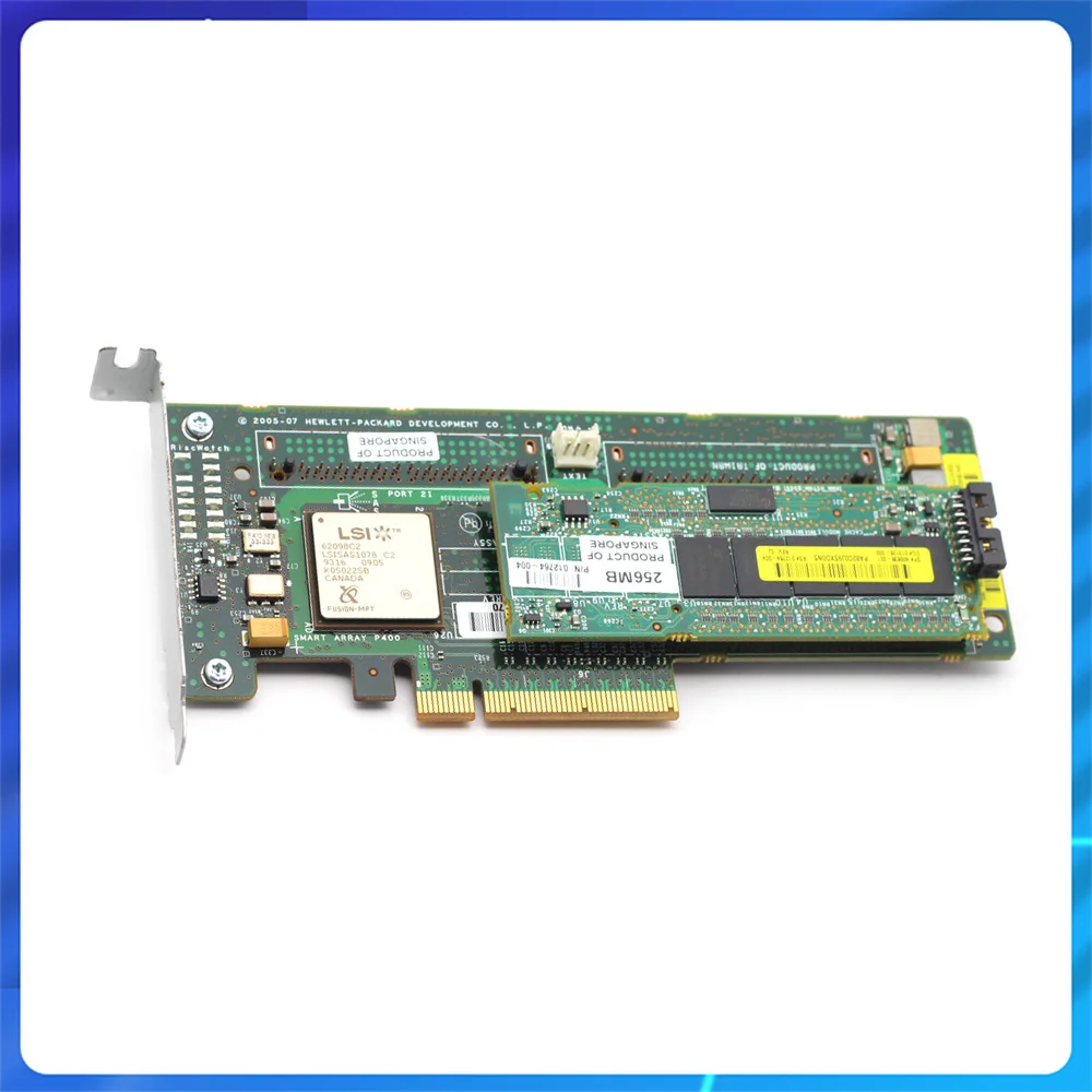 Originale Per Hp Proliant Dl380G5 Dl380 G5 Smart Array Card 256Mb 504022-001 Smart Array P400 Raid Controller Scheda Espandibile