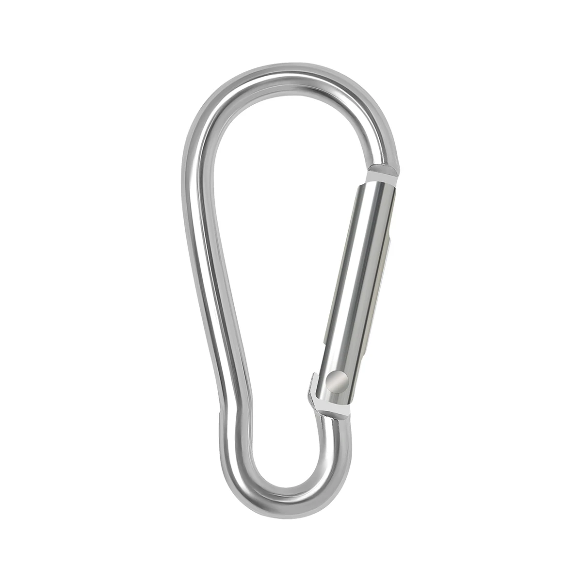 Aluminum Carabiner Key Chain Clip for Outdoor Camping and Climbing