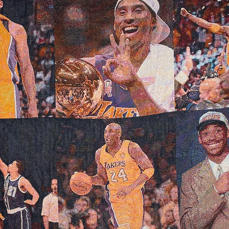 Hoodie Sweatshirt Sleeves Splicing Woven Jacquard Blanket