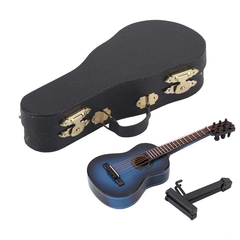 Instrument Ornament Mini Klassieke Houten Gitaar Model