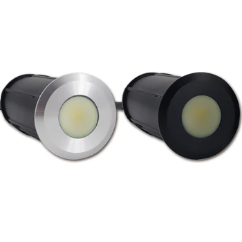 야외 LED 매립형 스포트라이트, IP67 방수 LED 데크 계단, 지하 지상 정원 조명, 벽 바닥 램프, 1W, 3W, 5W