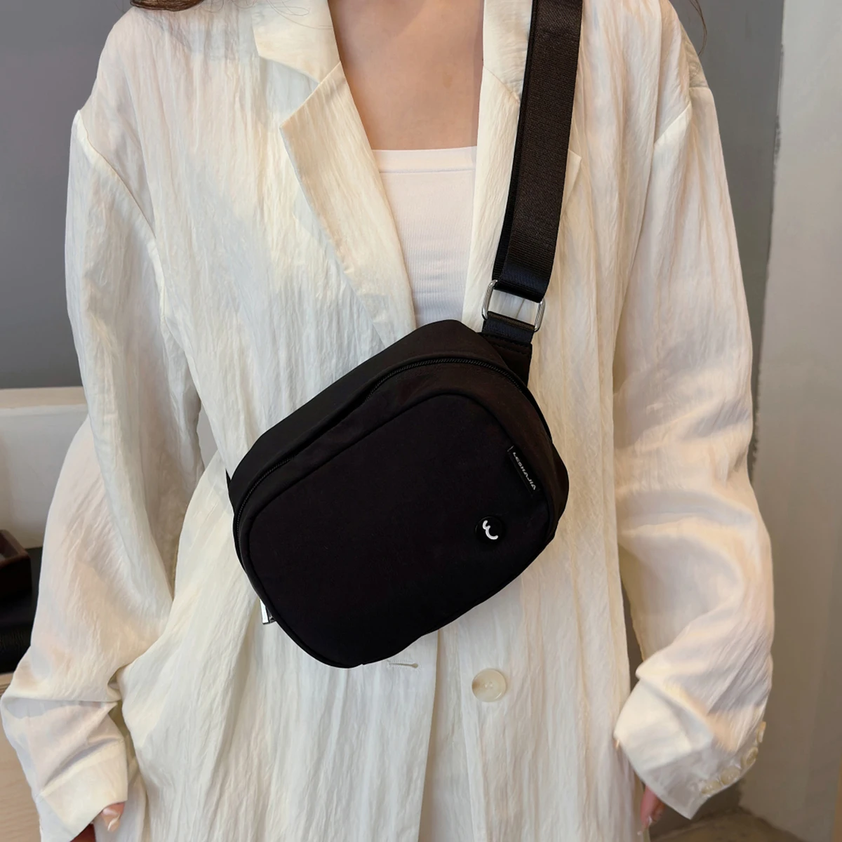 Small Bag Mini Lightweight Multi-Compartment One-Shoulder Diagonal Bag Cute Mobile Phone Bag Small Shell All-Match Shoulder Bag