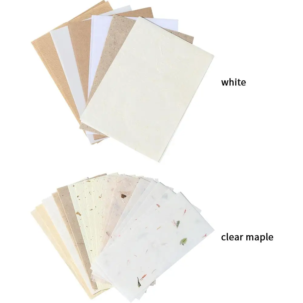 30pcs Crafts Journal Bookmark Handmade Onion Skin Kraft Paper Special  Material Scrapbooking Tissue Paper Scrapbook Decoration