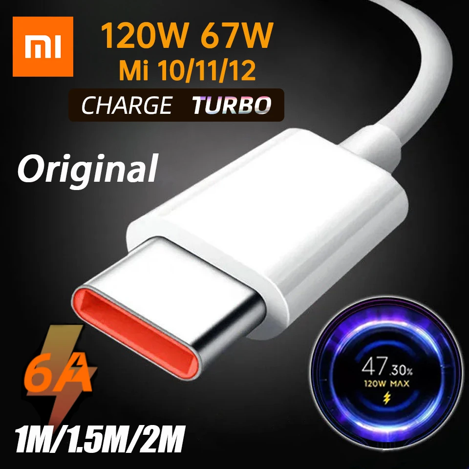 Chargeur USB Xiaomi & Câble USB-C MDY-11-EP - 3A, 22.5W - Blanc