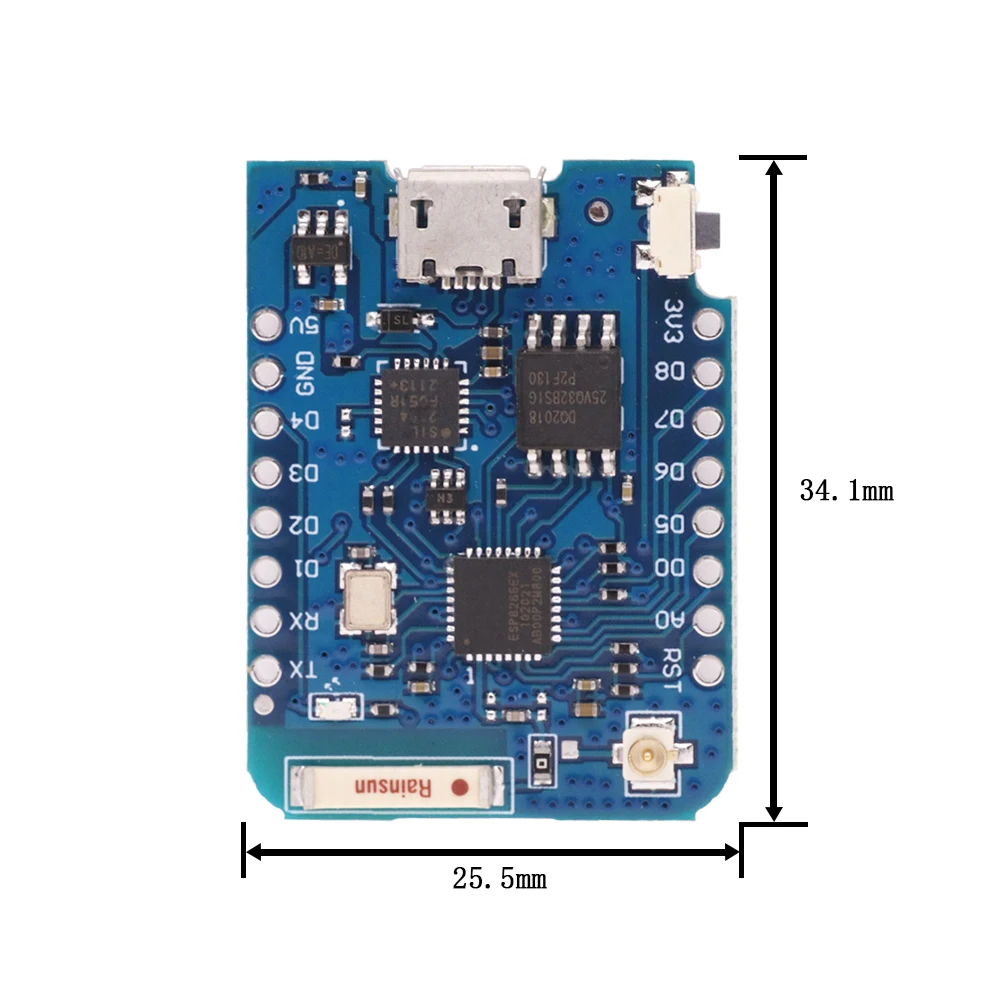 WeMos D1 Mini Pro V3.0 NodeMcu 4MB/16MB bajtów Lua WIFI Internet rzeczy płyta rozwojowa oparta na S2 ESP8266 CH340G Nodemcu V2