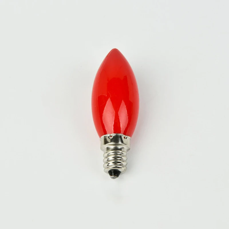 1PC LED altar bulb E12/E14 Red candle Buddha lamp Temple decorative lamp Buddha bead decorative lamp