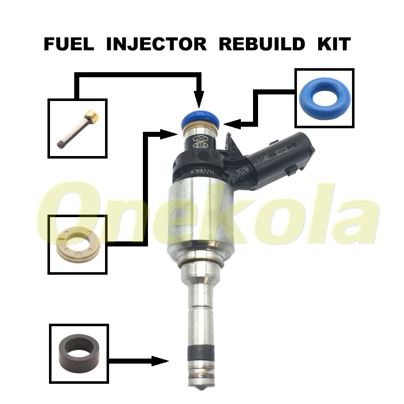 FuelInjectorServiceRepairKitFiltersOringsSealsGrommetsfor