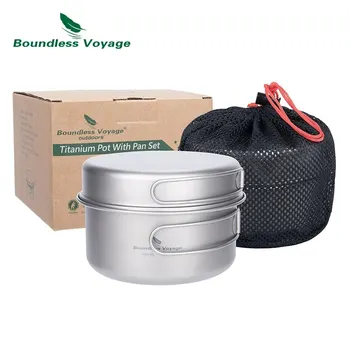 Titanium Camping Cookware Set 1