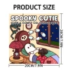 Charming Coloring Book: Explore the Delightful Life of Cute Little Spirits in Their Cozy Rooms 2