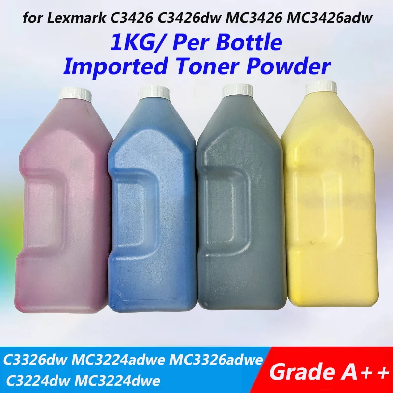 1KGC3426TonerPowderforLexmarkC3426C3426dwMC3426MC3426adw