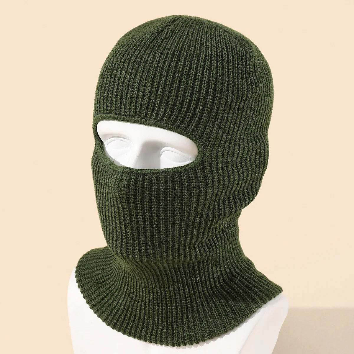 Coole Frauen Männer Winter Ski Radfahren Mütze Hüte Mütze Sport Voll gesichts abdeckung Sturmhaube Strick mütze Hut Gesichts masken für Frauen Männer – Detail 7