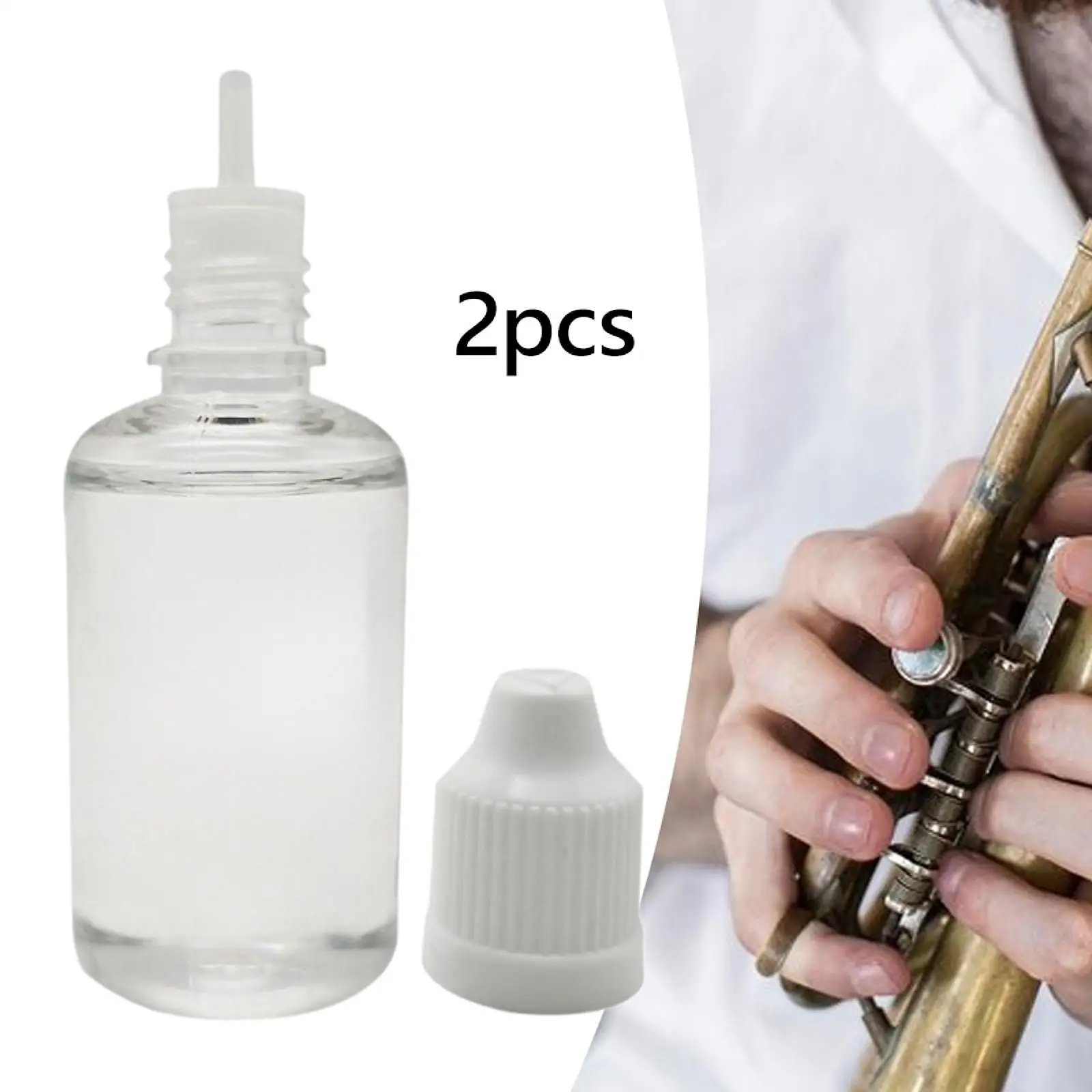 Brass Instruments Oil 30ml Trumpet Lubricant Oil for Saxophone Trumpet Flute