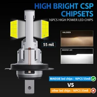 MAIDSIE H7 LED Headlight Bulb Mini Wireless 1200W 220000LM 6500K CSP for Car Headlamp Auto Diode Lamps Turbo Led 12V Automobile - Image 2