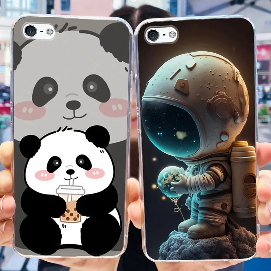 Charming Abstract Art Soft Silicone Phone Case