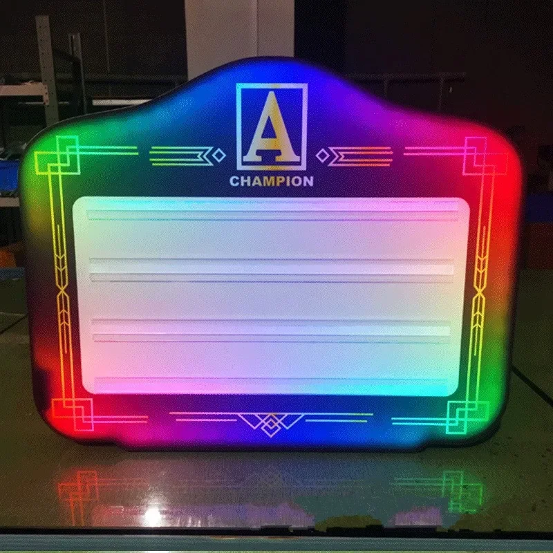 LED Marquee Message Board Bottle Presenter Service VIP Letter Marquee Board LED Neon Sign Billboard for nightclub bar party
