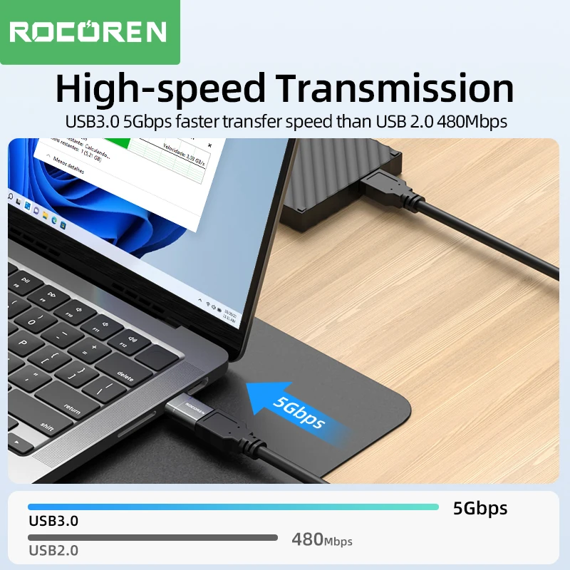 Rocoren OTG Adapter USB Type C Male To USB A 3.0 Female Converter For MacBook Samsung S22 S20 Android TypeC USBC OTG Connector Best Sellers In Phones Accessories Rocoren OTG Adapter USB Type C Male To USB A 3.0 Female Converter For MacBook Samsung S22 S20 Android TypeC USBC OTG Connector Best Sellers In Phones Accessories