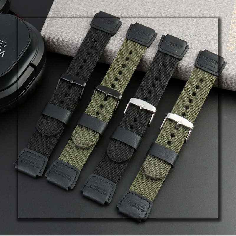 ☆★最終値下★☆ ファーストマニアル a・グレード5  夏休み最強セット Nylon strap 18mm For Casio A1200 AE1300 A158 A159 F91W/F84