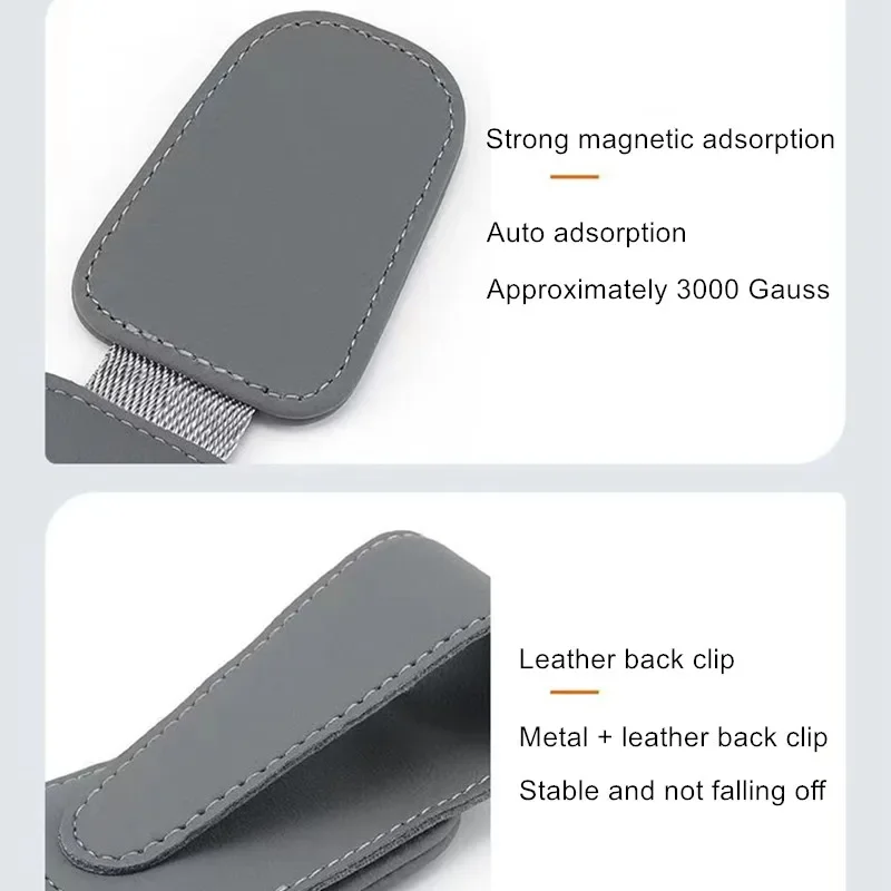 Car Glasses Sun Visor Box Auto Sunglasses Clip Card Accessories For Mercedes Benz B/C/E/S Class A Class C200L GLC GLK