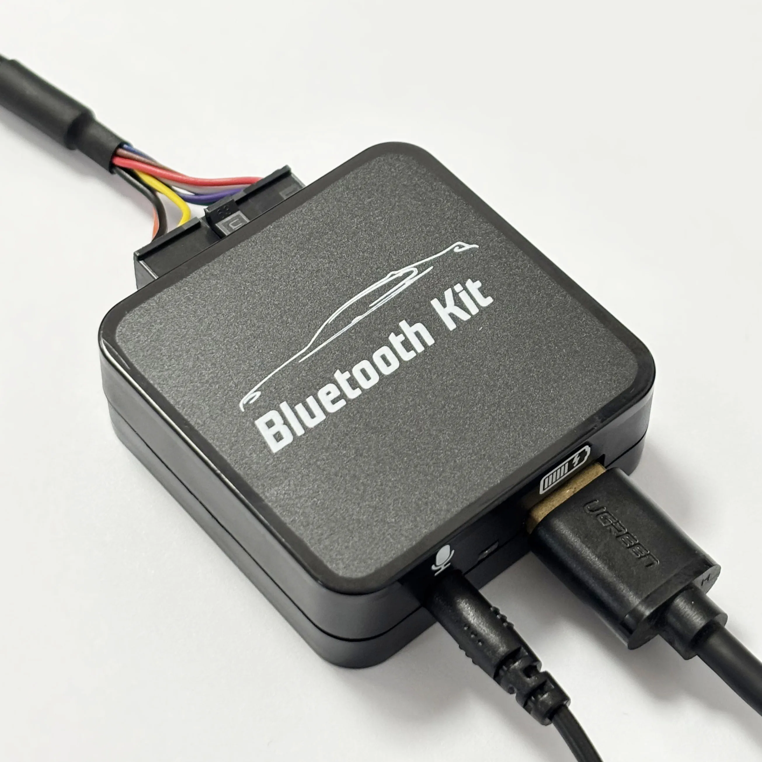 Bluetooth streaming + hands-free car kit interface / audio adapter