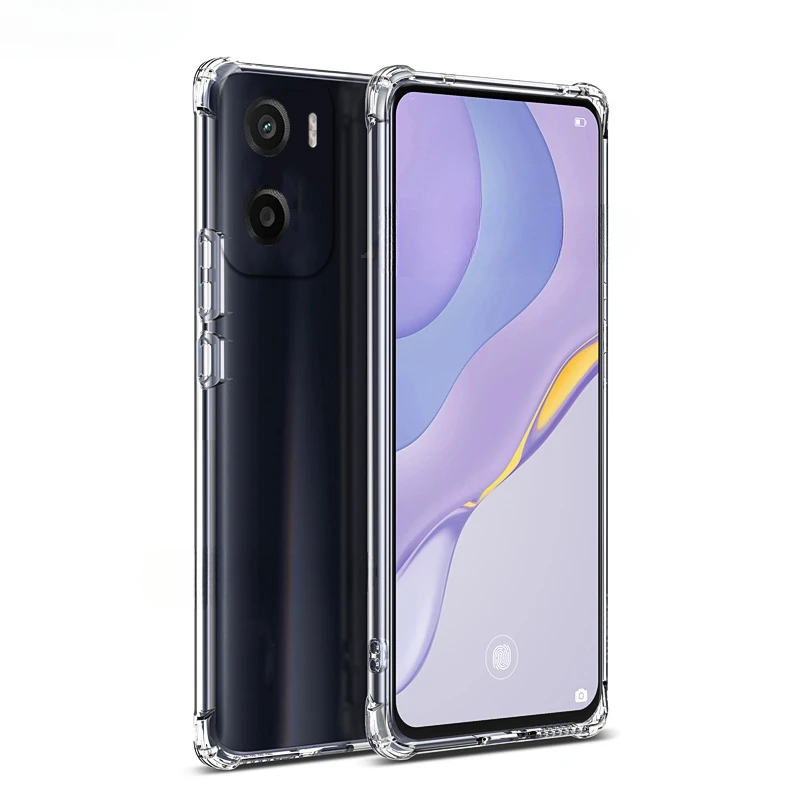 Air-Bag Soft Silicone Clear Shockproof Phone Case Cover