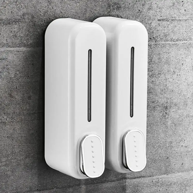 Wall Mounted Hand Gel Dispenser Manual Soap Dispenser Liquid Containers for Offices Restaurants Shopping Malls