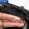 Australia Curly Hair Male Hair Prosthesis French Lace With Pu Base Men Wig 100% Human Hair Exhuast System Unit Wigs For Men 3