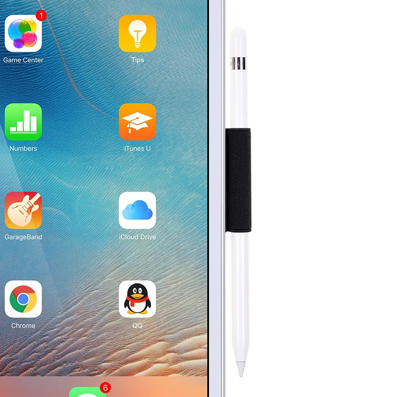 For Apple Pencil Adhesive Pencil Cases ， Stick Holder Cover Tablet Touch Stylus Pouch Bag Sleeve Stylus Holder
