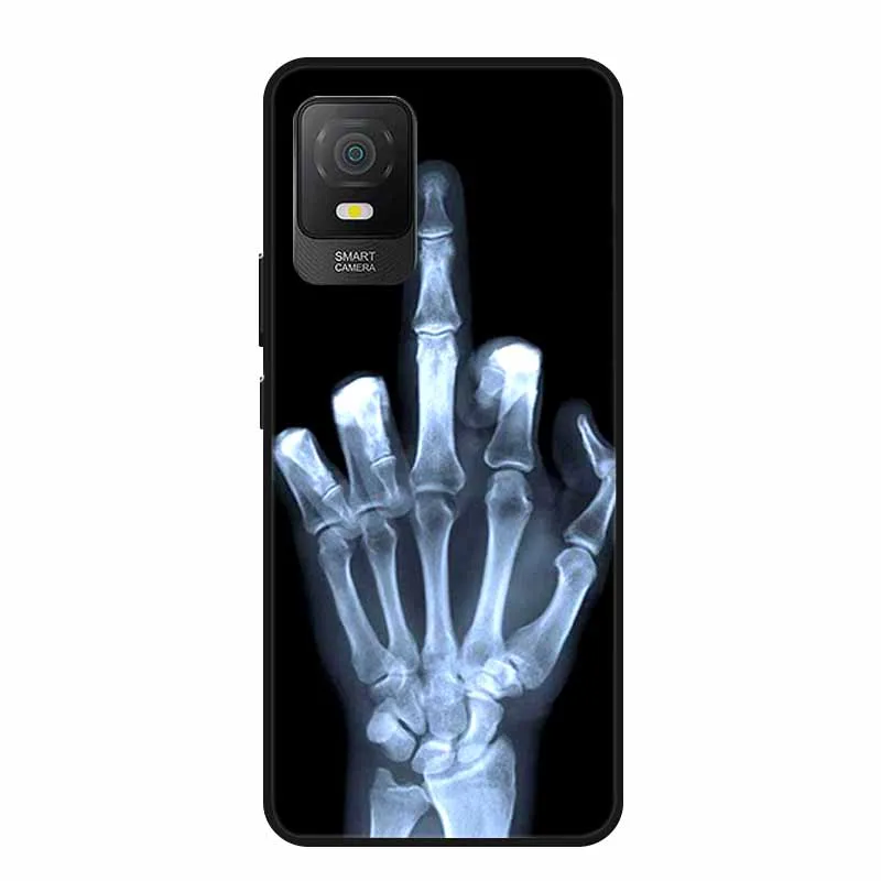 Cool Animal Black Silicone Soft Back Cover Case – Lion, Wolf, Tiger, Cat Design