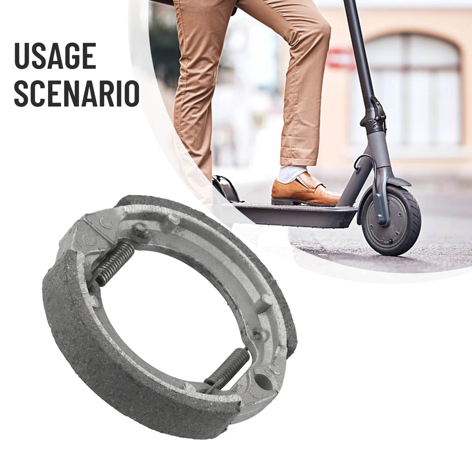 Spring-Load-Electric-Bicycle-Brake-Shoes-Pads ...