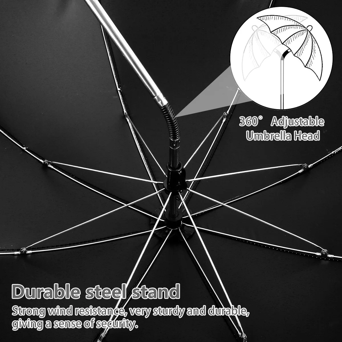 Universal Baby Car Pram Umbrella Adjustable Shade Rainproof 360&deg; UV Protection for Stroller mini umbrella mini sun umbrella sun umbrella automatic sun umbrella kids umbrella