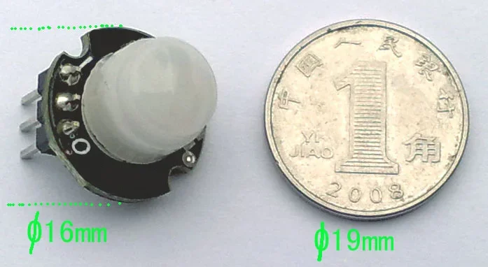 PIR 모듈 적외선 피로전기 인체 감지 센서 수입 PM-8