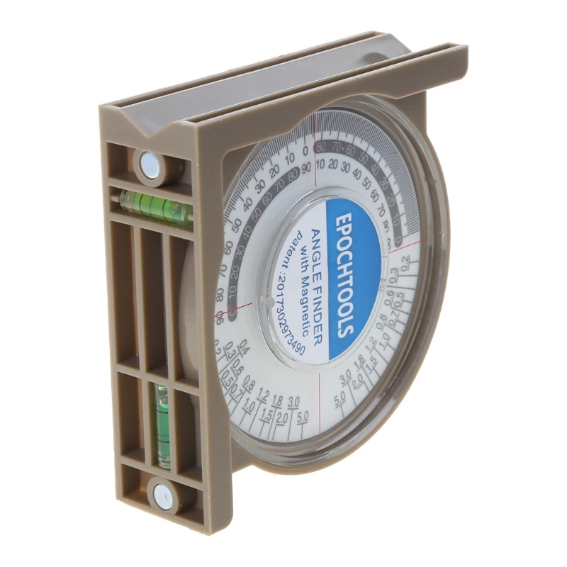Slope Level Meter for Roof Stair Slope Drainage Angles with Horizontal and Vertical Bubble Portable