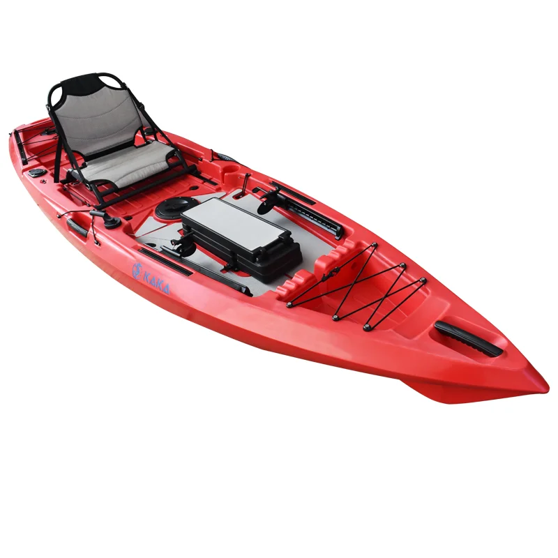 Hot Selling Kayak Sit On Touring River Plastic Ocean Fishing Kayak With  Foot Pedal From Kayak Factory - AliExpress