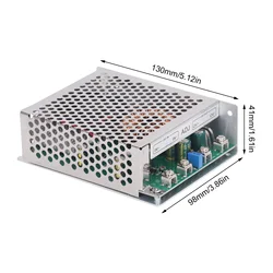 High - Power Adjustable DC - DC Converter with Cooling Fan, 1000W 50A (WHITE)