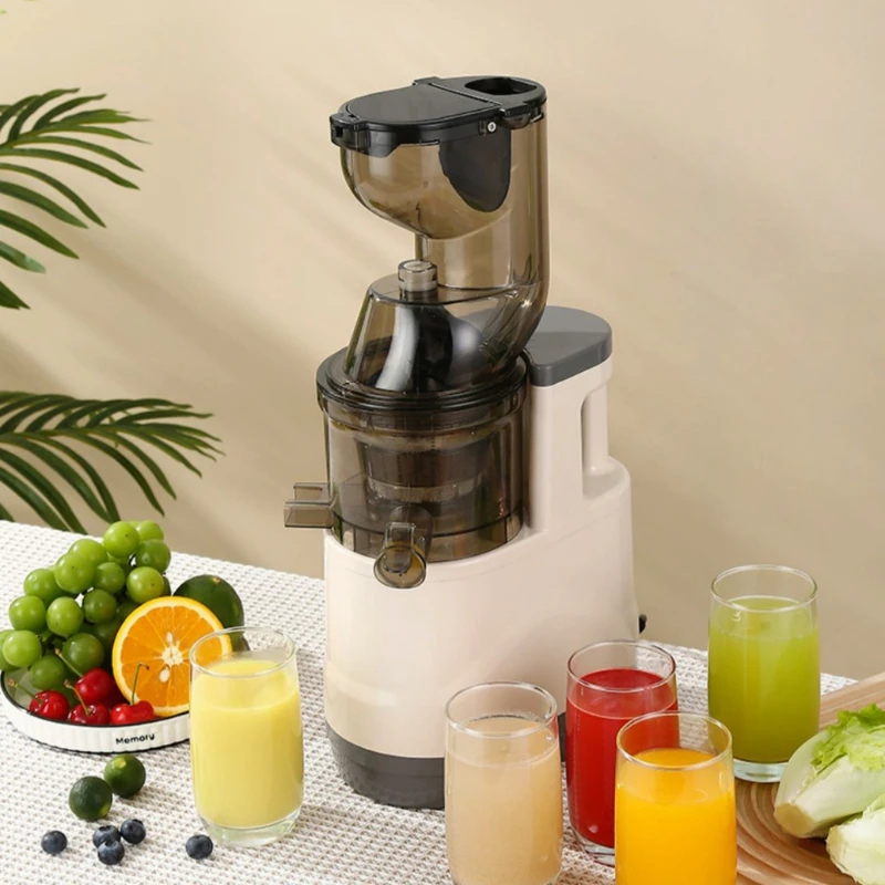 

110V Large Diameter Separation of Juice and Residue Juicer Household Automatic Multi-Function Fruit and Vegetable Juicer Blender