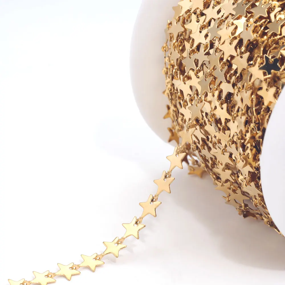 1m Starten Kette Edelstahl Ketten Für Halskette Armband Fußkettchen Schmuck, Die DIY Komponenten Handgemachten Schmuck Material – Detail 4