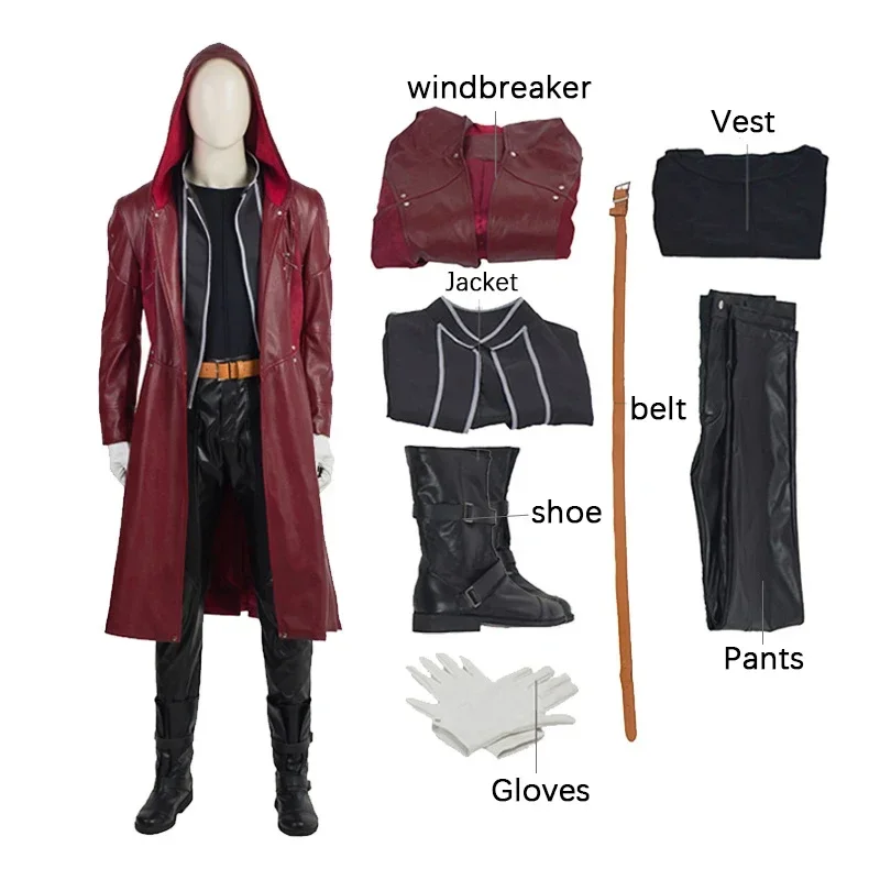 Fullmetal Alchemist-Inspired Edward Elric Military Uniform Cosplay Costume for Men
