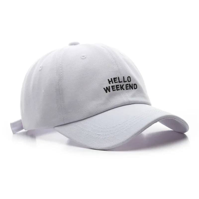 Baseball Hat Women Spring/Summer Duck Tongue Sunshade Letter Embroidered