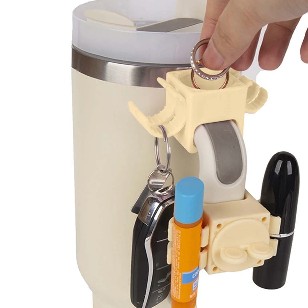 Lipstick Ring Holder Organizer Multifunctional Storage Clip for Stanley 30oz/40oz Cup Handle