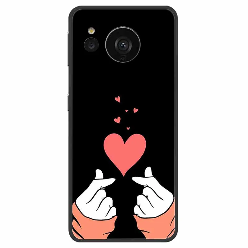 Luxury TPU Soft Silicone Back Cover Phone Case - Elegant Love Design