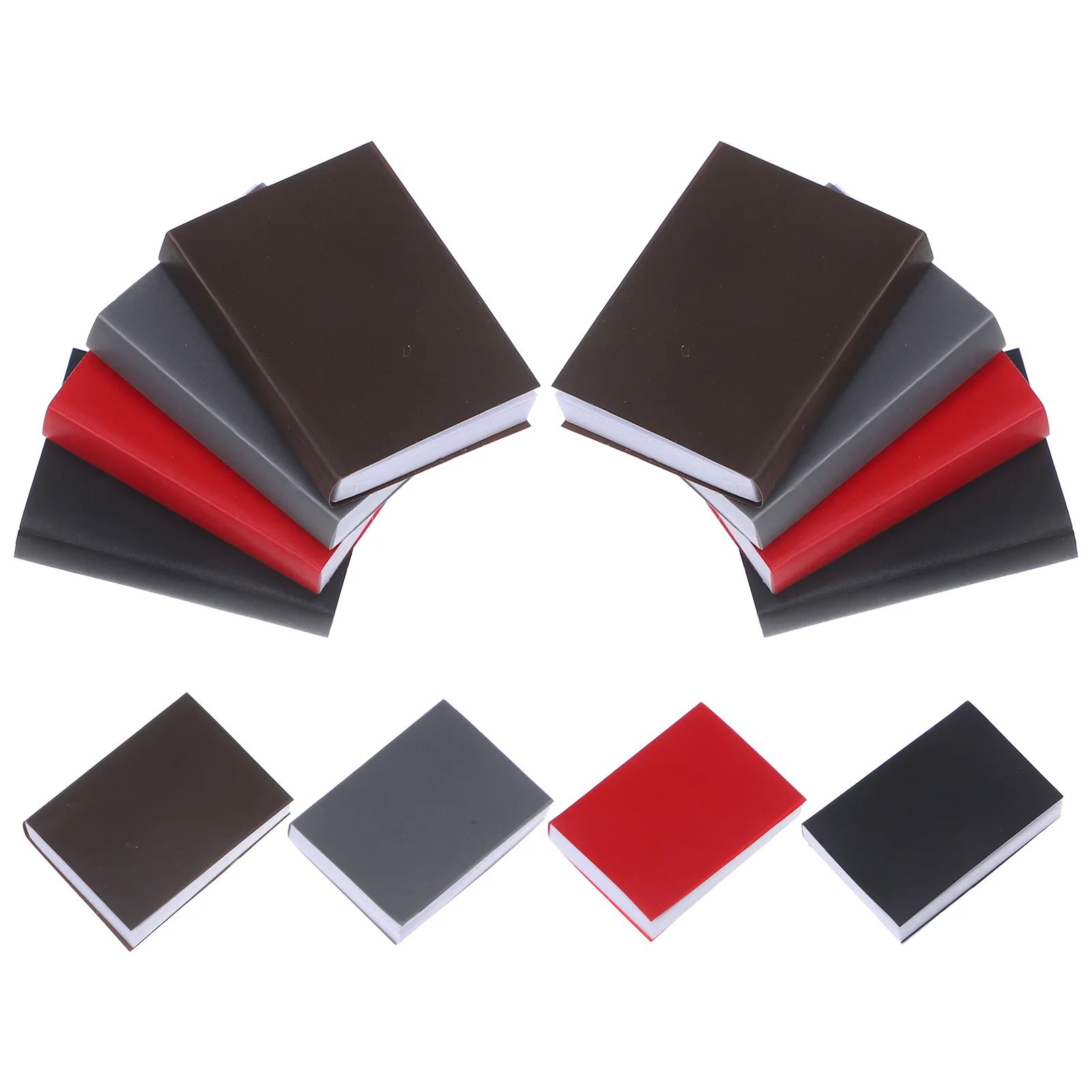 

12 Pcs House Dollhouse Book Mini Books for Accessories Miniatures Toys Child