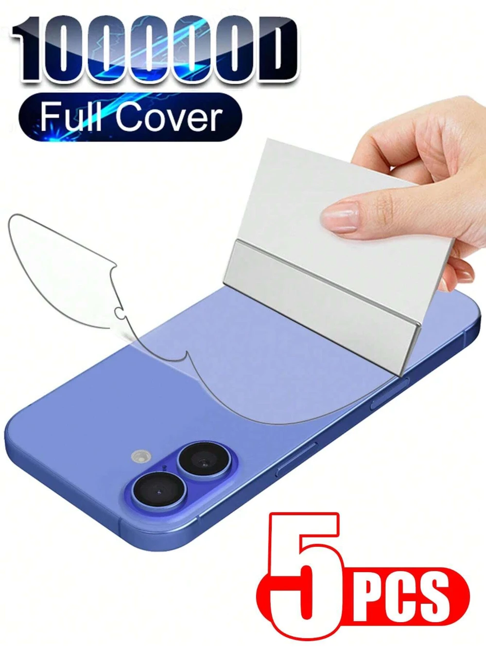 NNBILI 5-2Pcs Back Hydrogel Film For iPhone 16 15 Pro Max Plus 13 14 12 11 XS XR Soft Clear Screen Protector Phone Accessories 1